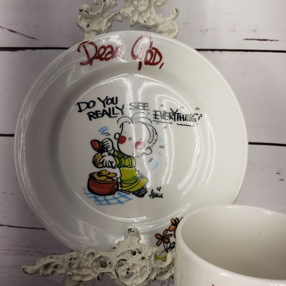 Royal Norfolk‎ Dear God, Do you really see everything? 7 1/2'' decorative plate - Picture 9 of 11